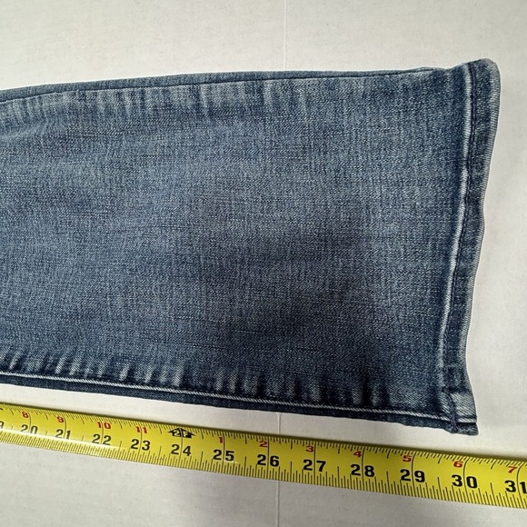 NYDJ 16 Sheri Slim Distressed Med Wash Jeans Lift-Tuck Tech Inseam 29" - Picture 7 of 10